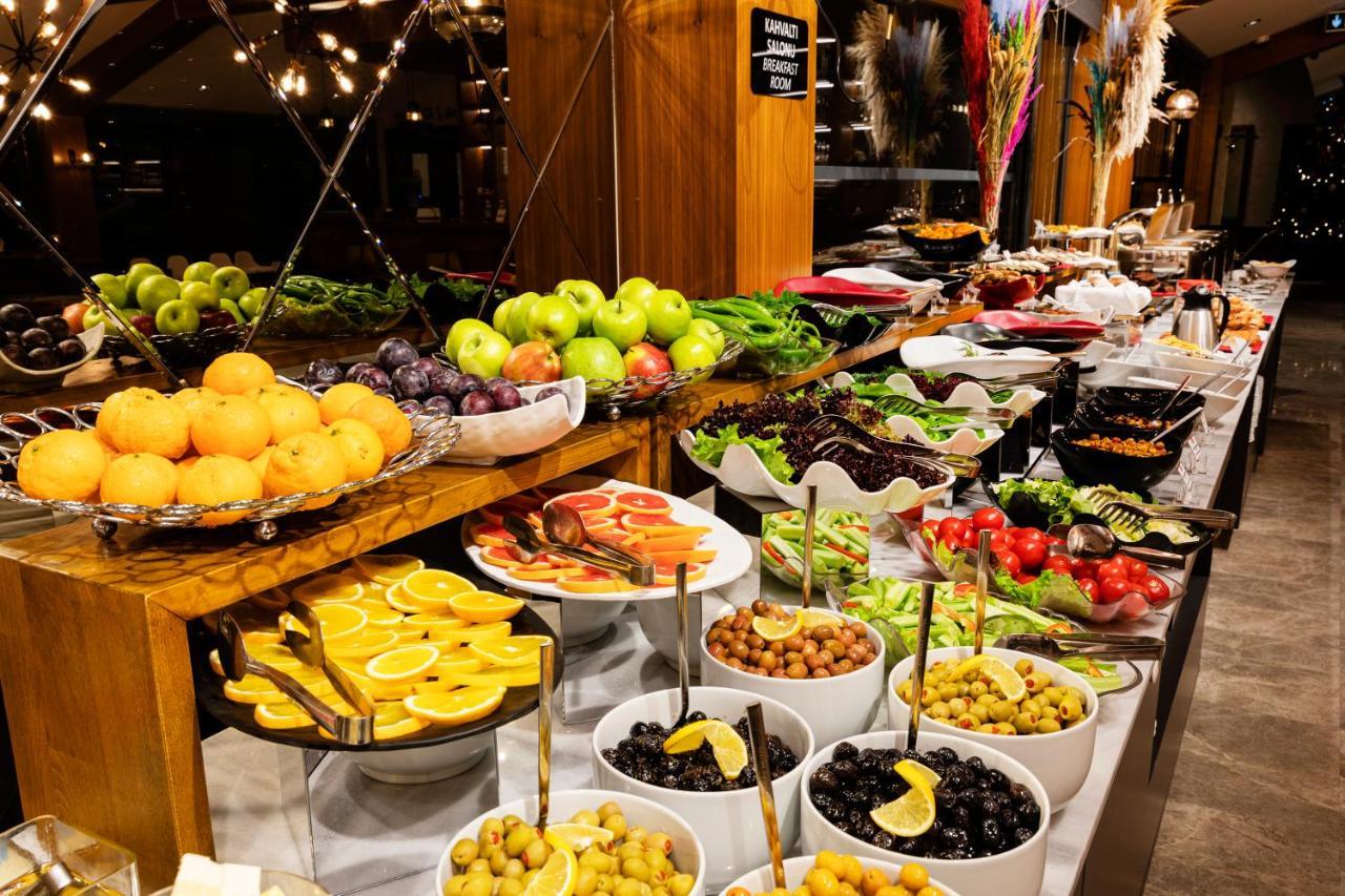 Demiray Hotel Old City Isztambul Kültér fotó A salad bar
