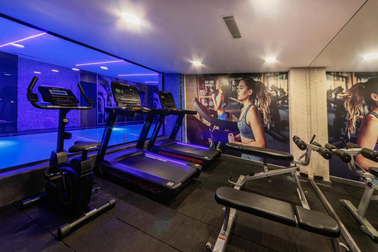 Demiray Hotel Old City Isztambul Kültér fotó The gym at the hotel