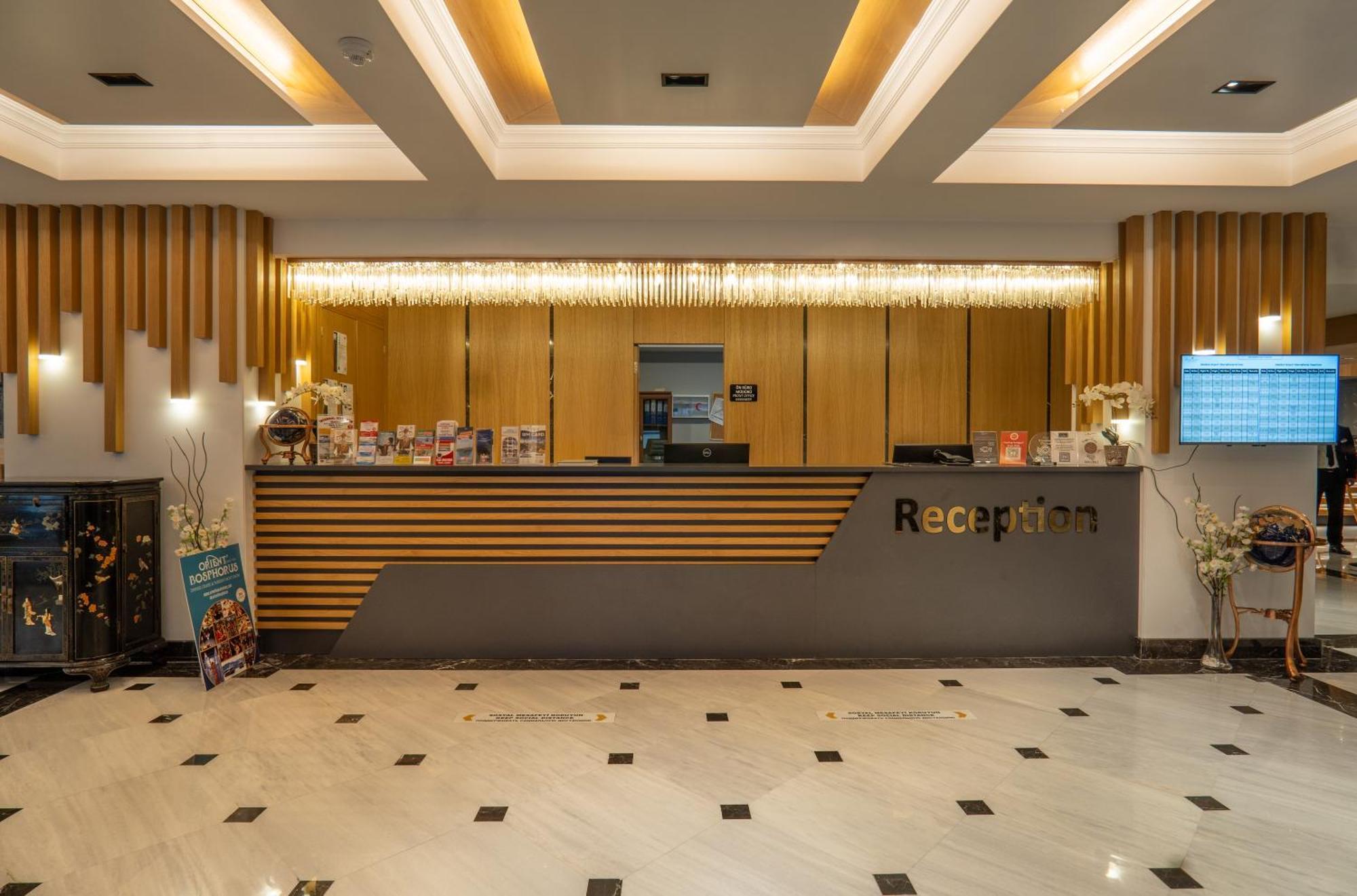 Demiray Hotel Old City Isztambul Kültér fotó Reception