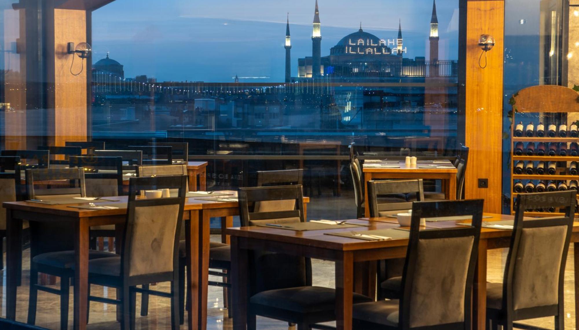 Demiray Hotel Old City Isztambul Kültér fotó Restaurant
